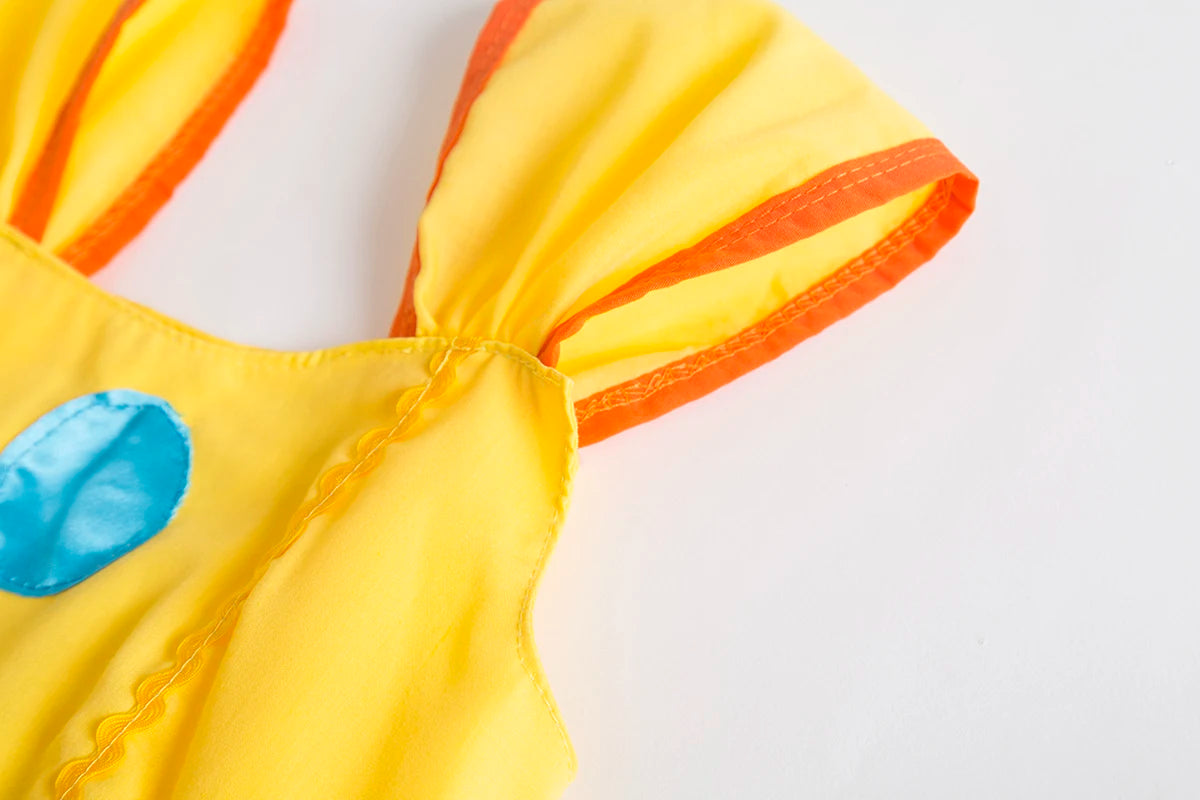 Vestido Princesa Daisy do Super Mario - Criatividade Materna