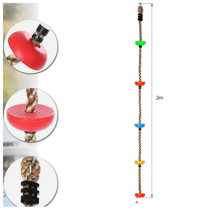 Corda de Equilíbrio infantil de 03 a 12 anos - Criatividade Materna