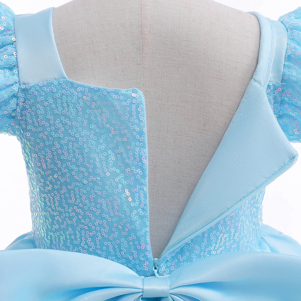 Vestido Cinderela Luxo de 2 a 10 anos - Criatividade Materna