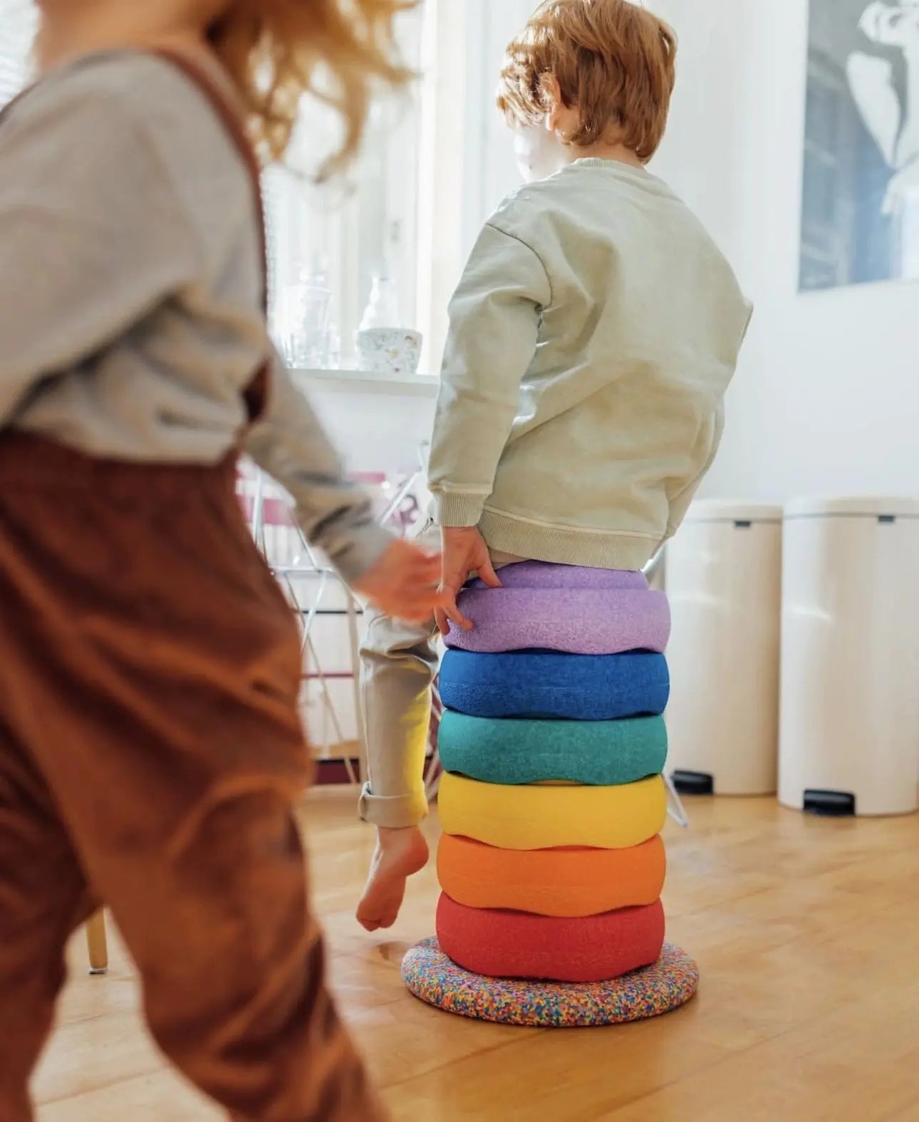 Equilibra Círculo - Brinquedo Sensorial - Criatividade Materna