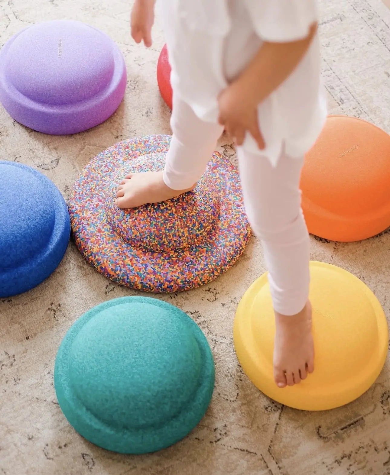 Equilibra Círculo - Brinquedo Sensorial - Criatividade Materna