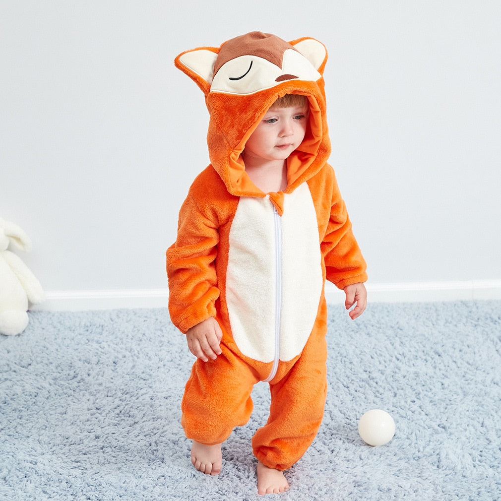 Pijama Macacão Infantil de Bichos - Criatividade Materna