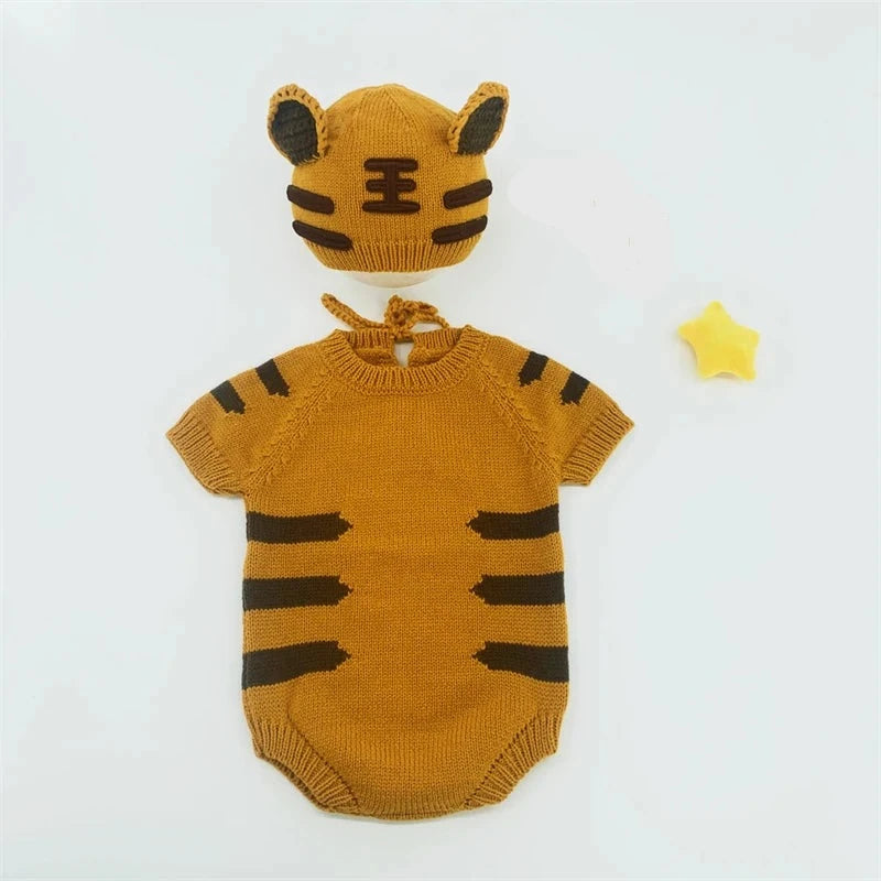Macacão Baby Tigrinho de 3 a 6 Meses - Criatividade Materna