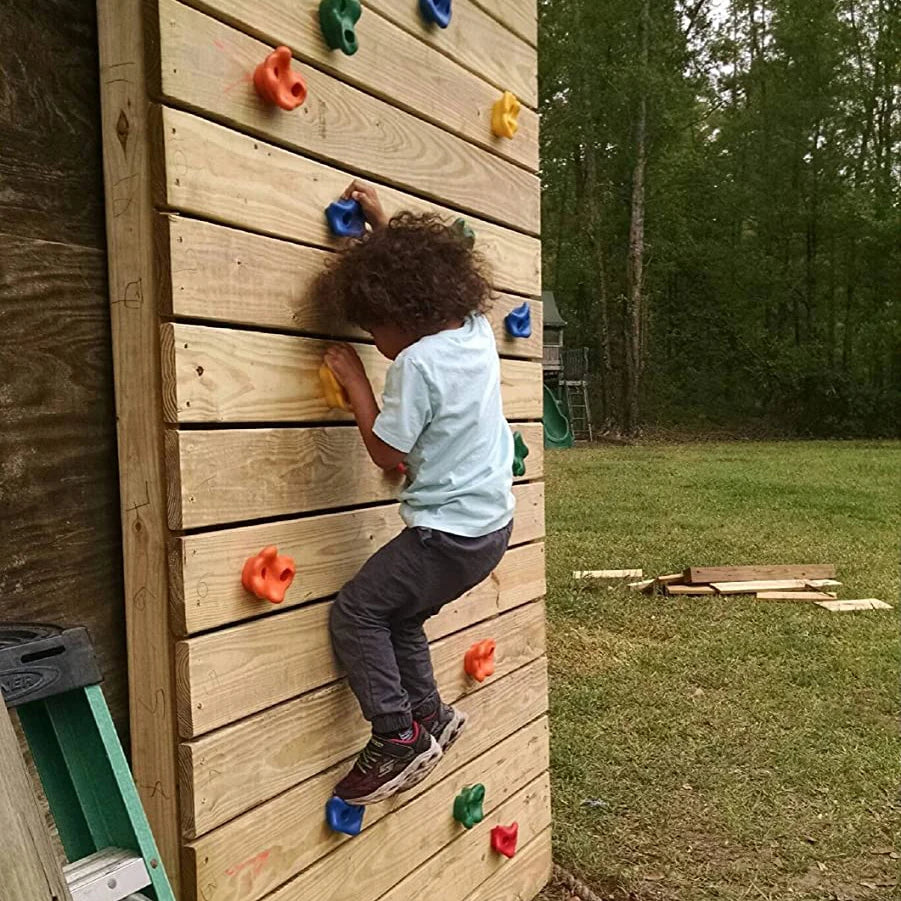 Kit Agarras de Escalada Infantil Parede de Escalada para Crianças Desenvolvimento Motor Infantil Brincadeira Vertical para Crianças Aventura em Casa Estímulo ao Crescimento Ativo Playground Vertical para Crianças Kit de Agarras para Parede Atividade Lúdica e Educativa Escalada Segura para Crianças Diversão e Desenvolvimento Habilidades Motoras na Infância Parede de Escalada Divertida