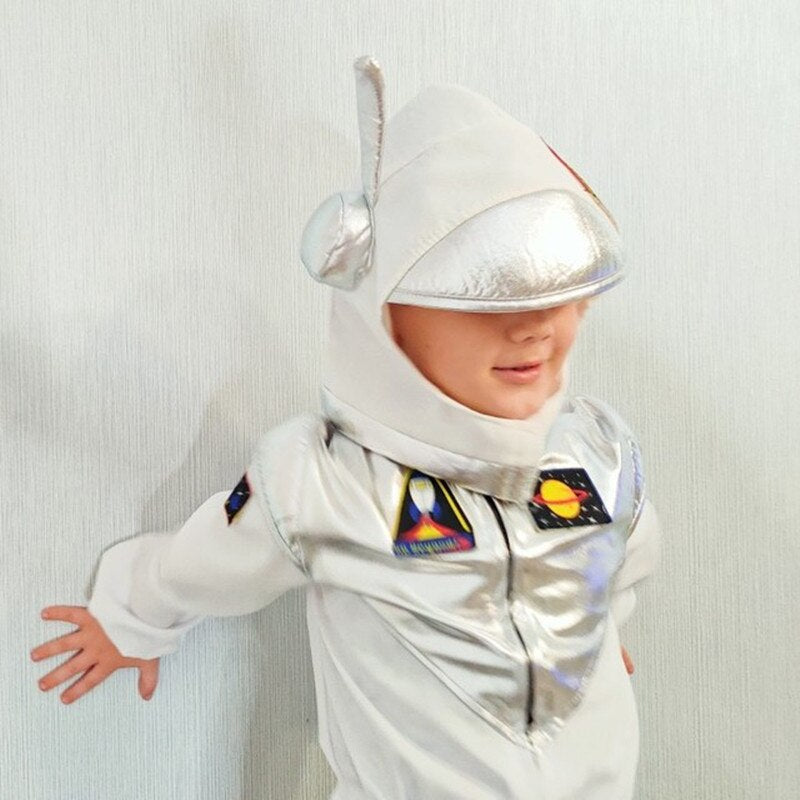 Fantasia astronauta infantil, Traje da NASA para crianças, Exploração espacial, Astronauta mirim, Fantasia de astronauta autêntica, Aventura cósmica, Fantasia espacial para crianças, Vestimenta temática da NASA, Brincadeira criativa de astronauta, Sonhos estelares, Universo