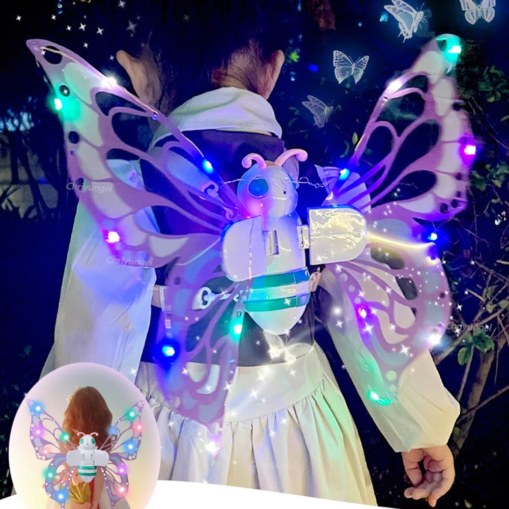 Asa de Borboleta Elétrica Infantil - Criatividade Materna