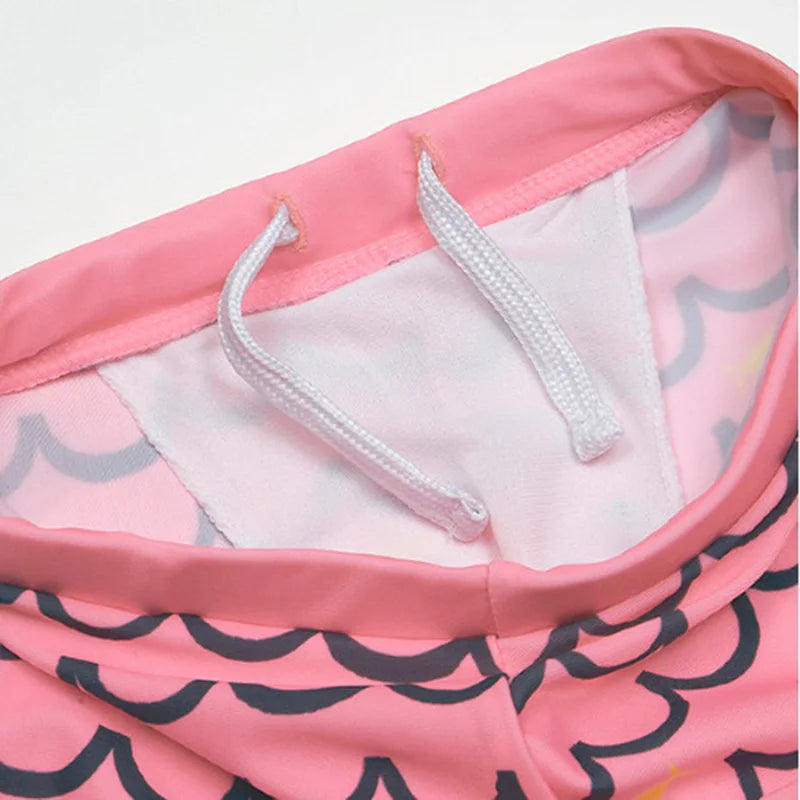 Conjunto Menina Praia e Piscina com Proteção UV tamanho de 2 a 12 - Criatividade Materna