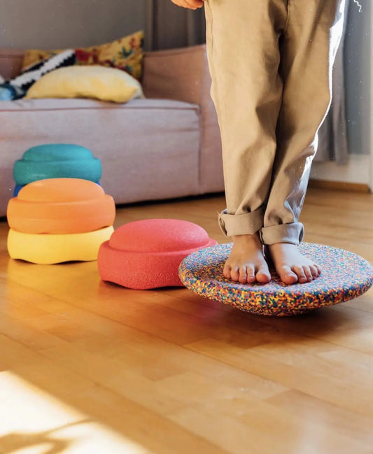 Equilibra Círculo - Brinquedo Sensorial - Criatividade Materna