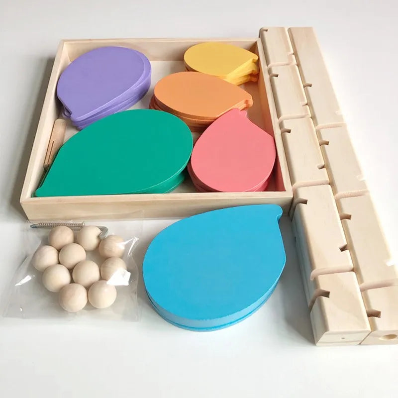 Árvore de Pétalas Montessori - Criatividade Materna
