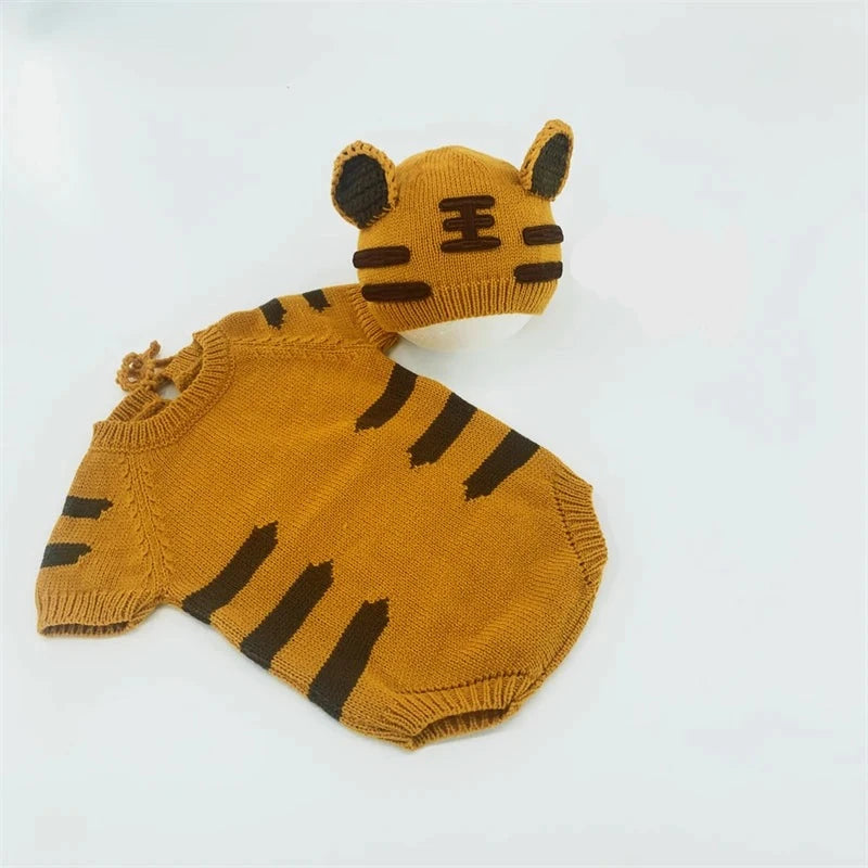 Macacão Baby Tigrinho de 3 a 6 Meses - Criatividade Materna