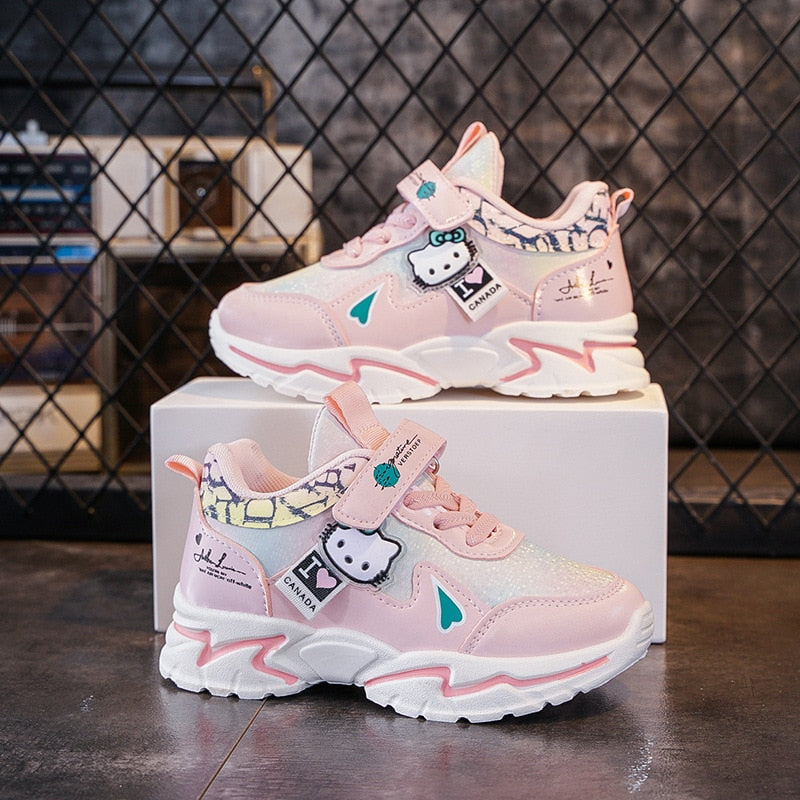 Tênis Infantil Sneakers Hello Kitty - Criatividade Materna