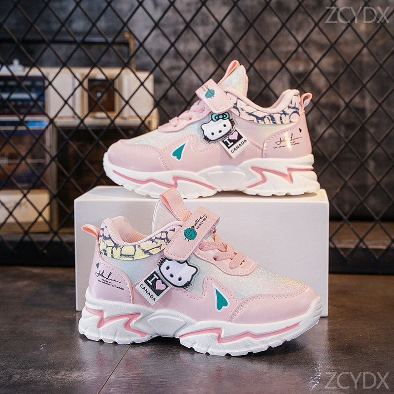 Tênis Infantil Sneakers Hello Kitty - Criatividade Materna