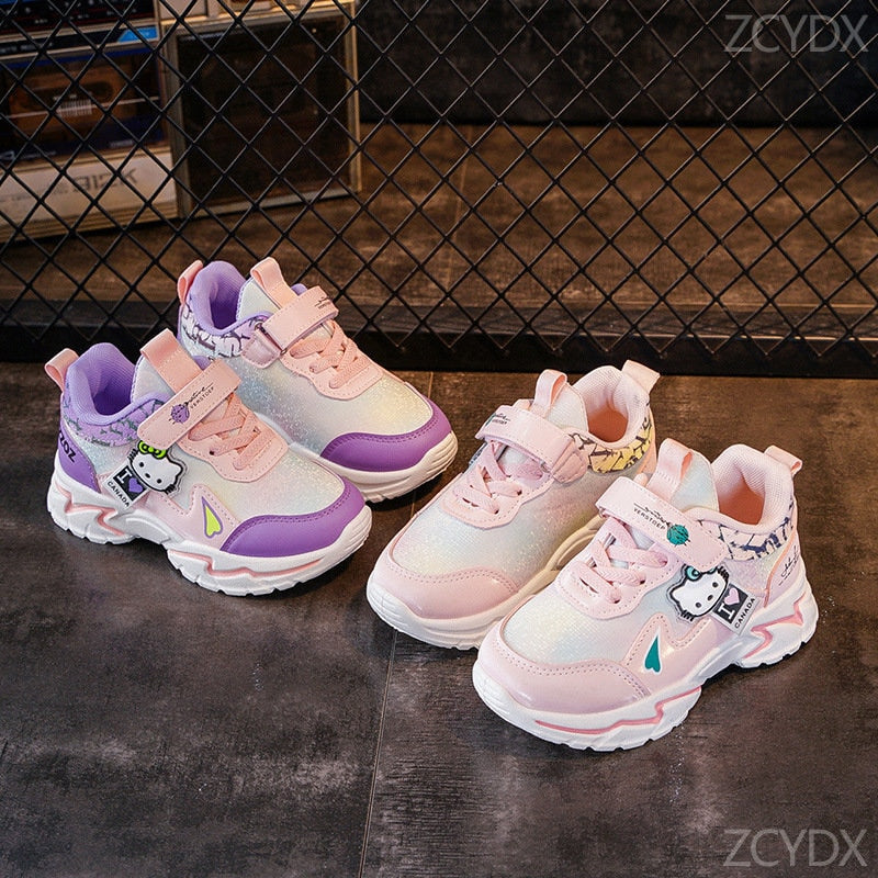 Tênis Infantil Sneakers Hello Kitty - Criatividade Materna