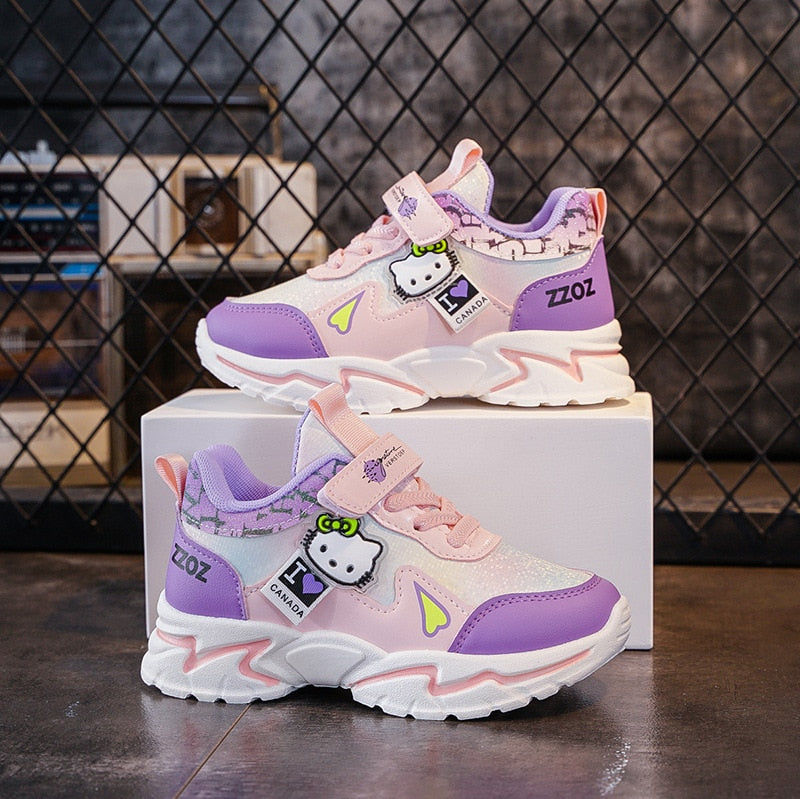 Tênis Infantil Sneakers Hello Kitty - Criatividade Materna