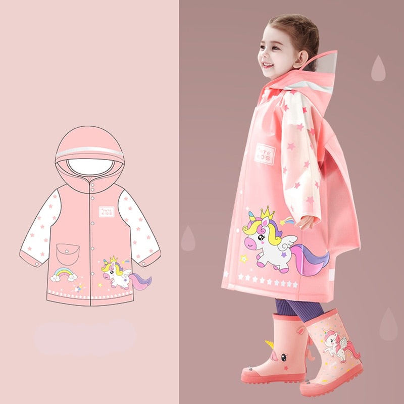 Capa de Chuva Infantil - Criatividade Materna