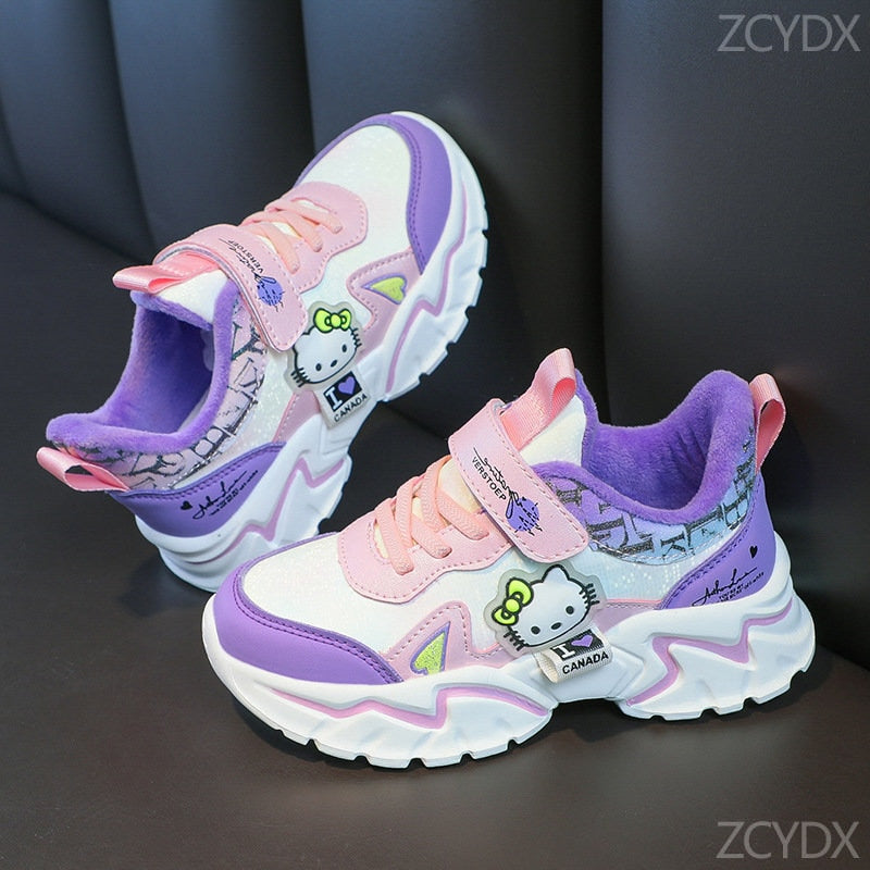 Tênis Infantil Sneakers Hello Kitty - Criatividade Materna
