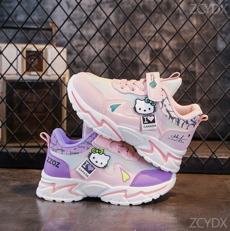 Tênis Infantil Sneakers Hello Kitty - Criatividade Materna