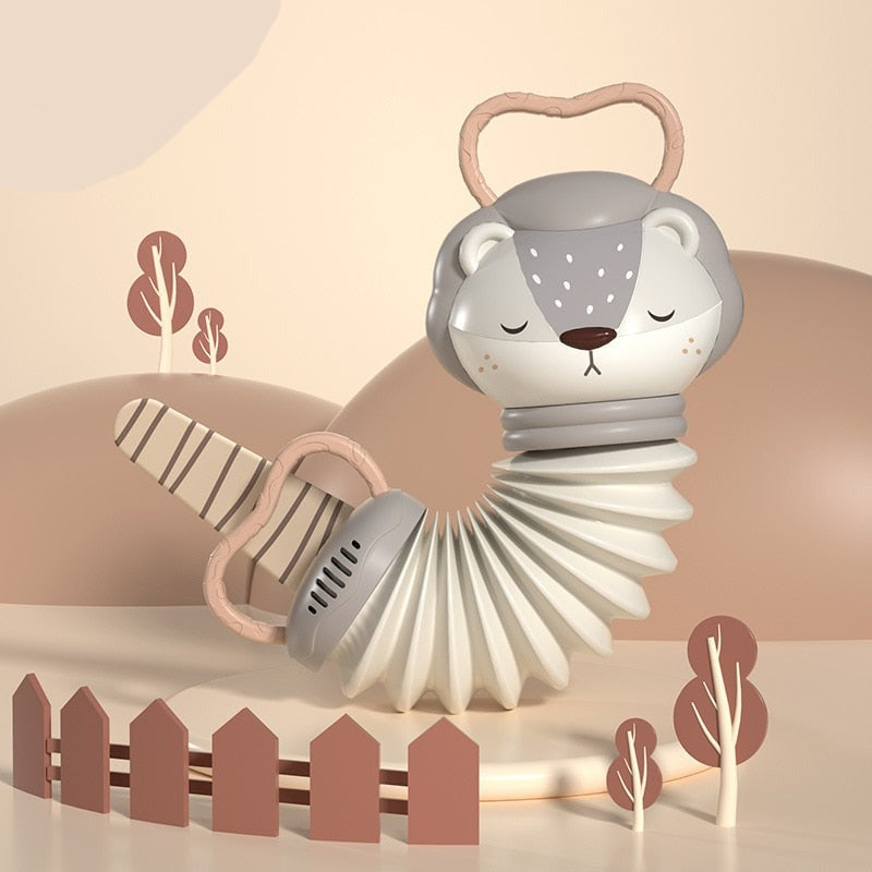 Sanfona Brinquedo Musical para bebes - Criatividade Materna