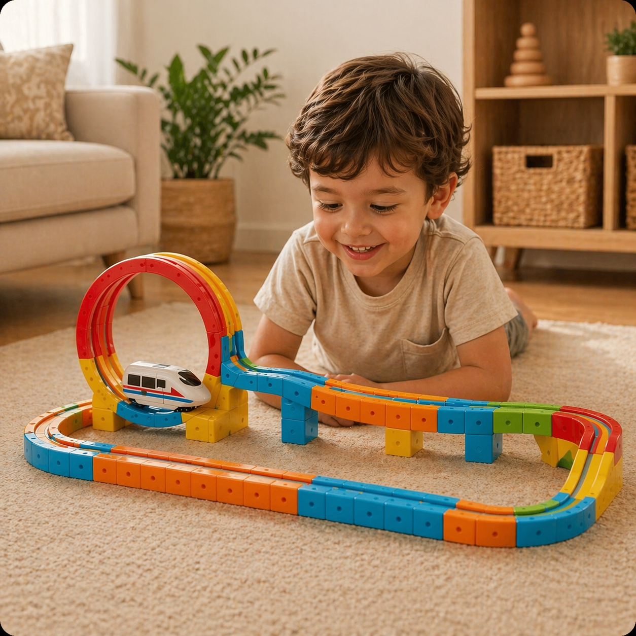 trem magnético infantil, pista magnética infantil, brinquedo trilho magnético, trem elétrico infantil, pista de trem infantil, brinquedo educativo trilho, pista de carrinho magnética, brinquedo de montar trilho, trem de brinquedo com trilho, pista 3D infantil, brinquedo educativo infantil, brinquedo para criança 3 anos, brinquedo criativo infantil, brinquedo que prende atenção, brinquedo para sair do celular, brinquedo interativo infantil, presente para criança, presente criativo infantil, brinquedo diferen