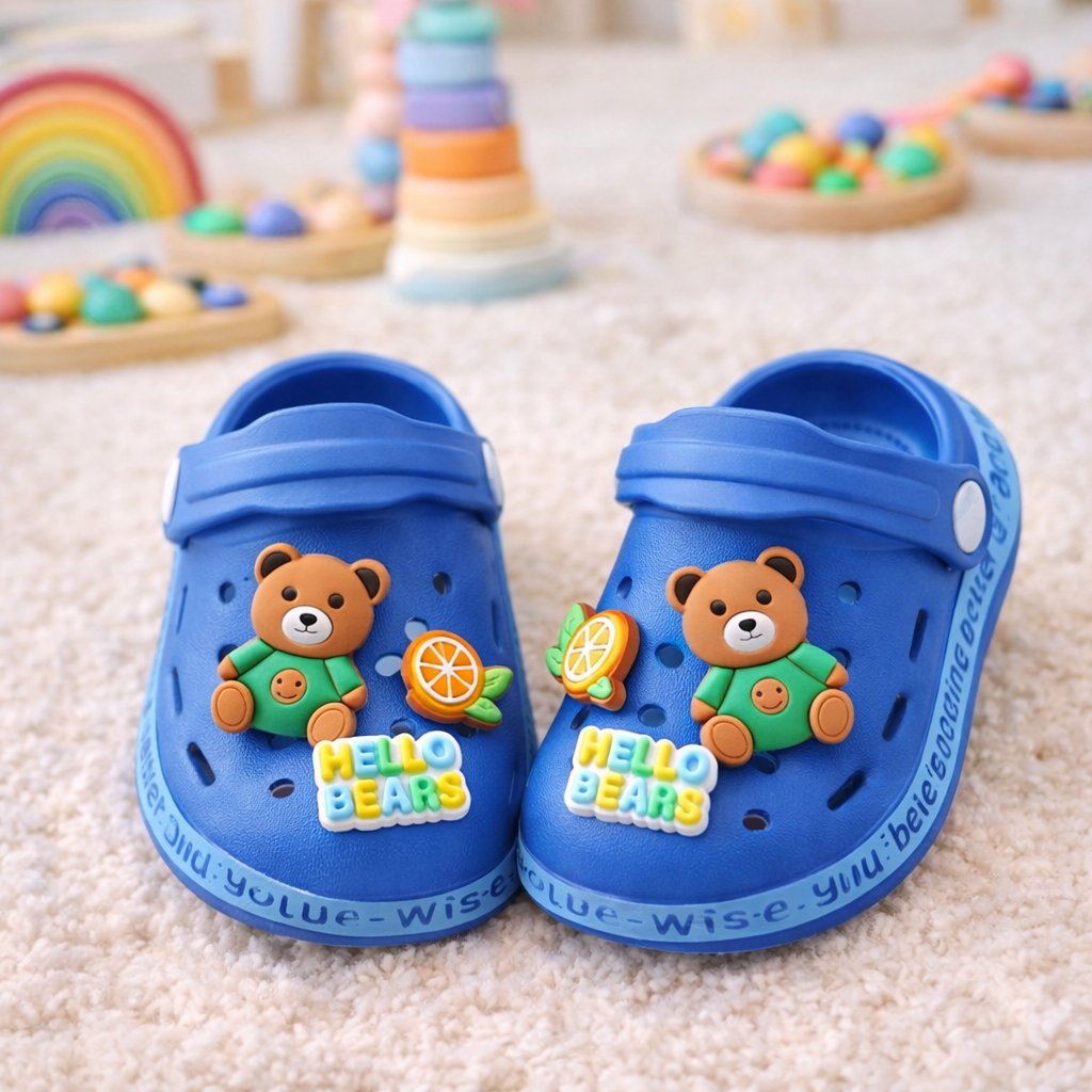 Sandália Infantil Hello Baby – Leve, Confortável e Antiderrapante