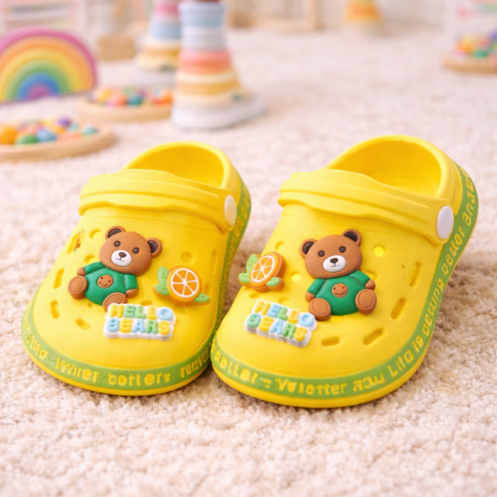 Sandália Infantil Hello Baby – Leve, Confortável e Antiderrapante