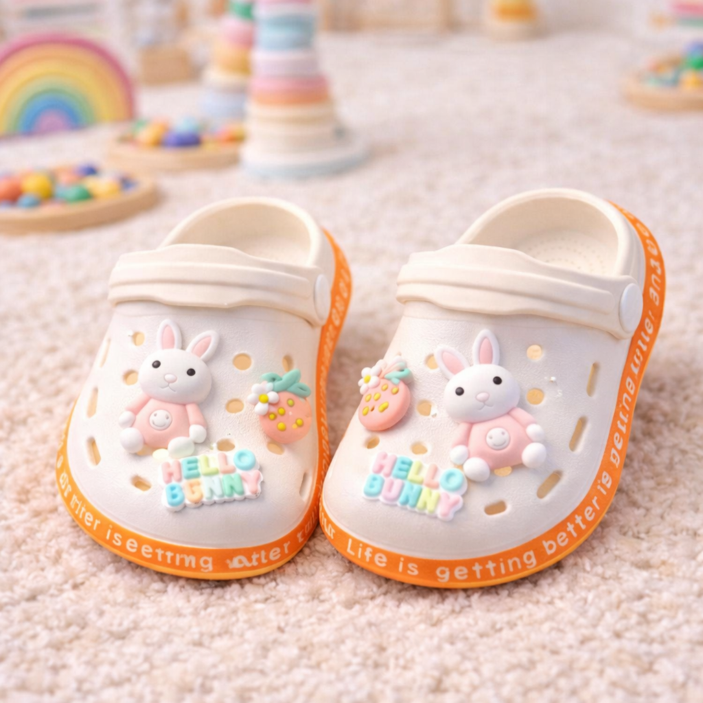 Sandália Infantil Hello Baby – Leve, Confortável e Antiderrapante
