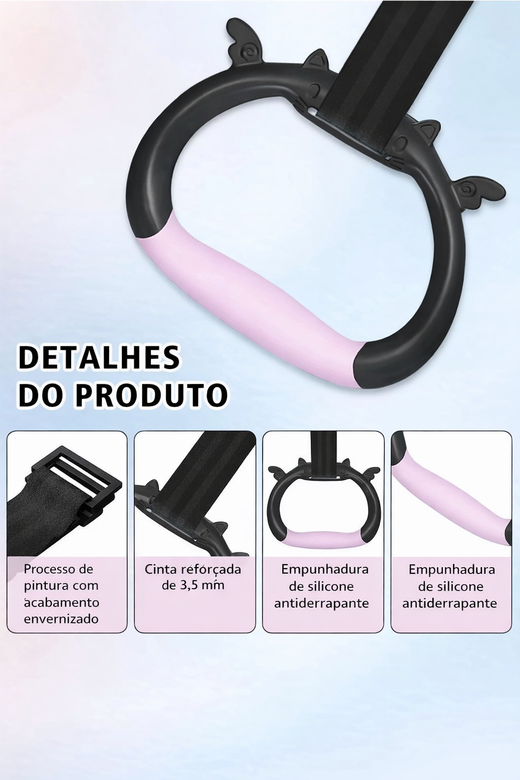 Anel de Ginástica Infantil com Alça Ajustável – Treino e Diversão em Casa