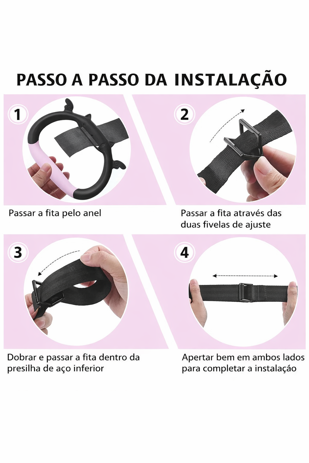 Anel de Ginástica Infantil com Alça Ajustável – Treino e Diversão em Casa