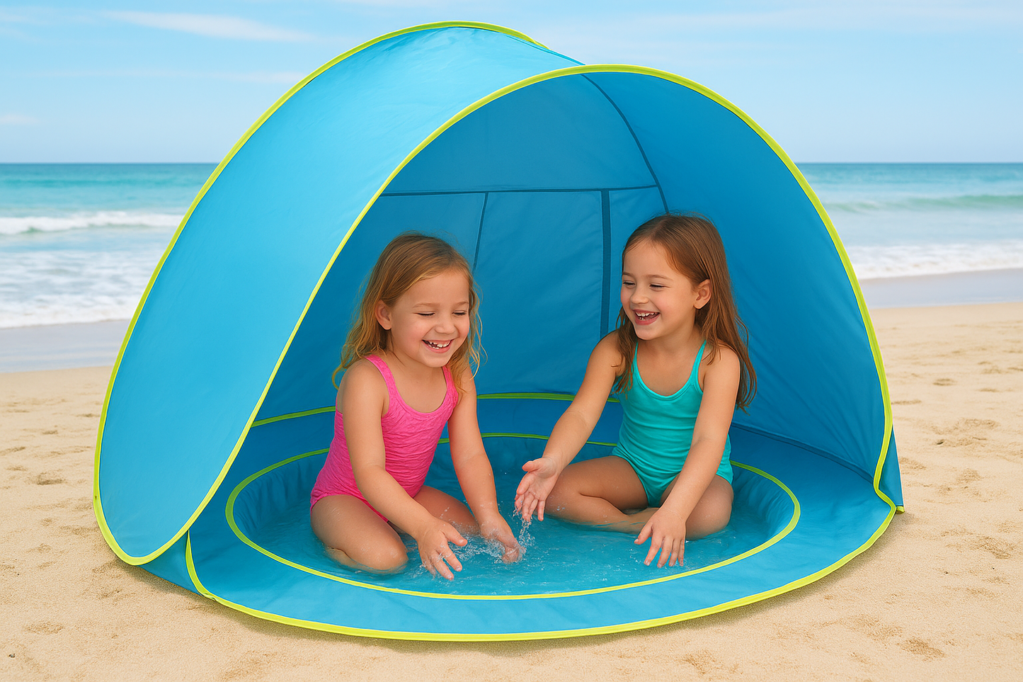 Tenda de Praia Infantil com Piscininha