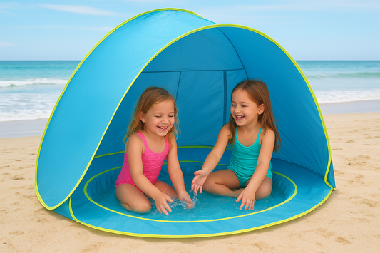 Tenda de Praia Infantil com Piscininha