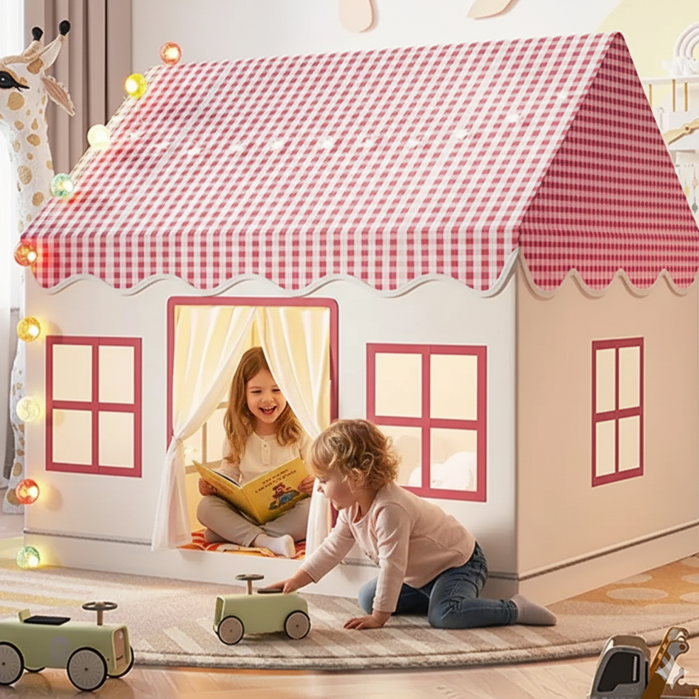 Tenda infantil, Cabana infantil, Tenda Casinha, Cabana de brincar, Casinha de brinquedo, Toca infantil, Presente para meninas, Tenda para quarto, Decoração quarto infantil, Tenda com janelas, Brinquedo interno, Brinquedo externo, Tenda dobrável, Cabana portátil, Tenda estilo casinha, Tenda Princess, Casinha lúdica, Brinquedo educativo, Tenda de pano, Tenda para festa do pijama