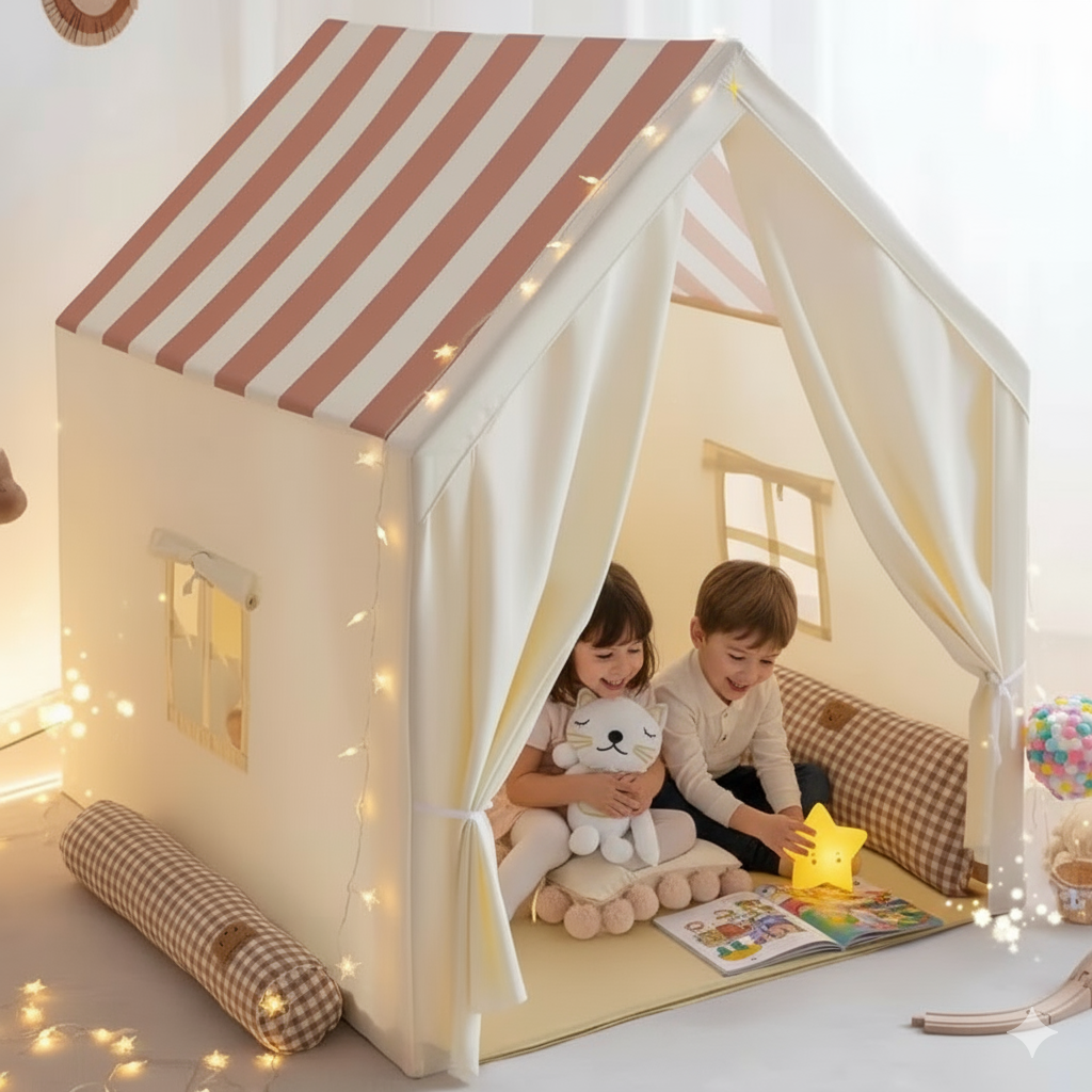 Tenda Tipi Infantil Dobrável Luxo