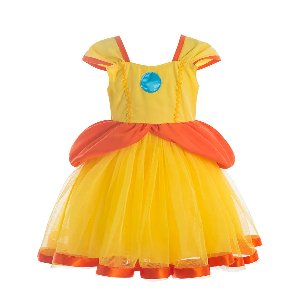 Vestido Princesa Daisy do Super Mario - Criatividade Materna