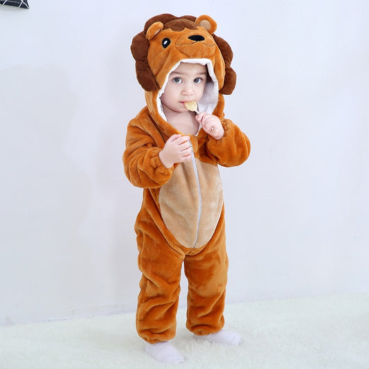 Pijama Macacão Infantil de Bichos - Criatividade Materna
