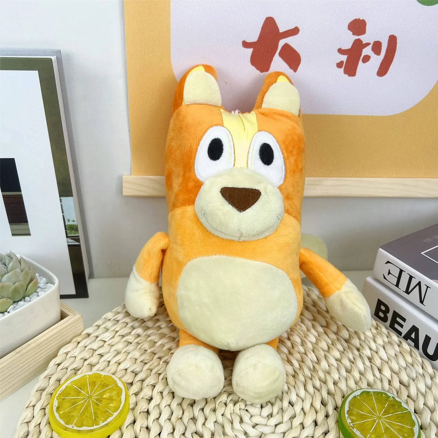 Boneco Bluey & Bingo 28 cm - Criatividade Materna
