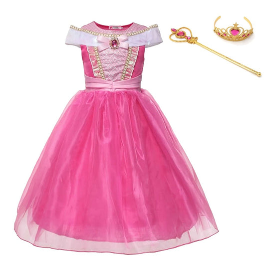 Fantasia Princesa Aurora - Do nº 3 ao 10 - Criatividade Materna