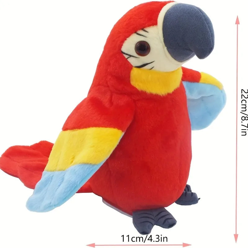Papagaio Falante de Pelúcia