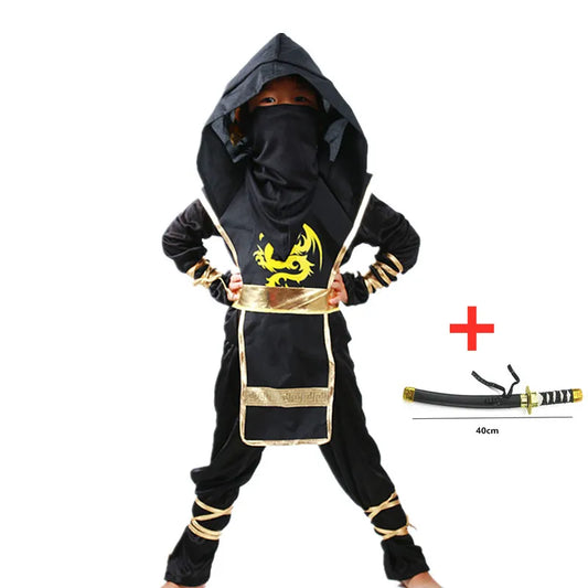 Fantasia ninja infantil, Traje de ninja para crianças, Roupa de guerreiro das sombras, Disfarce ninja criança, Fantasia cosplay de ninja, Traje de artes marciais infantil, Roupa de combate ninja, fantasia menino