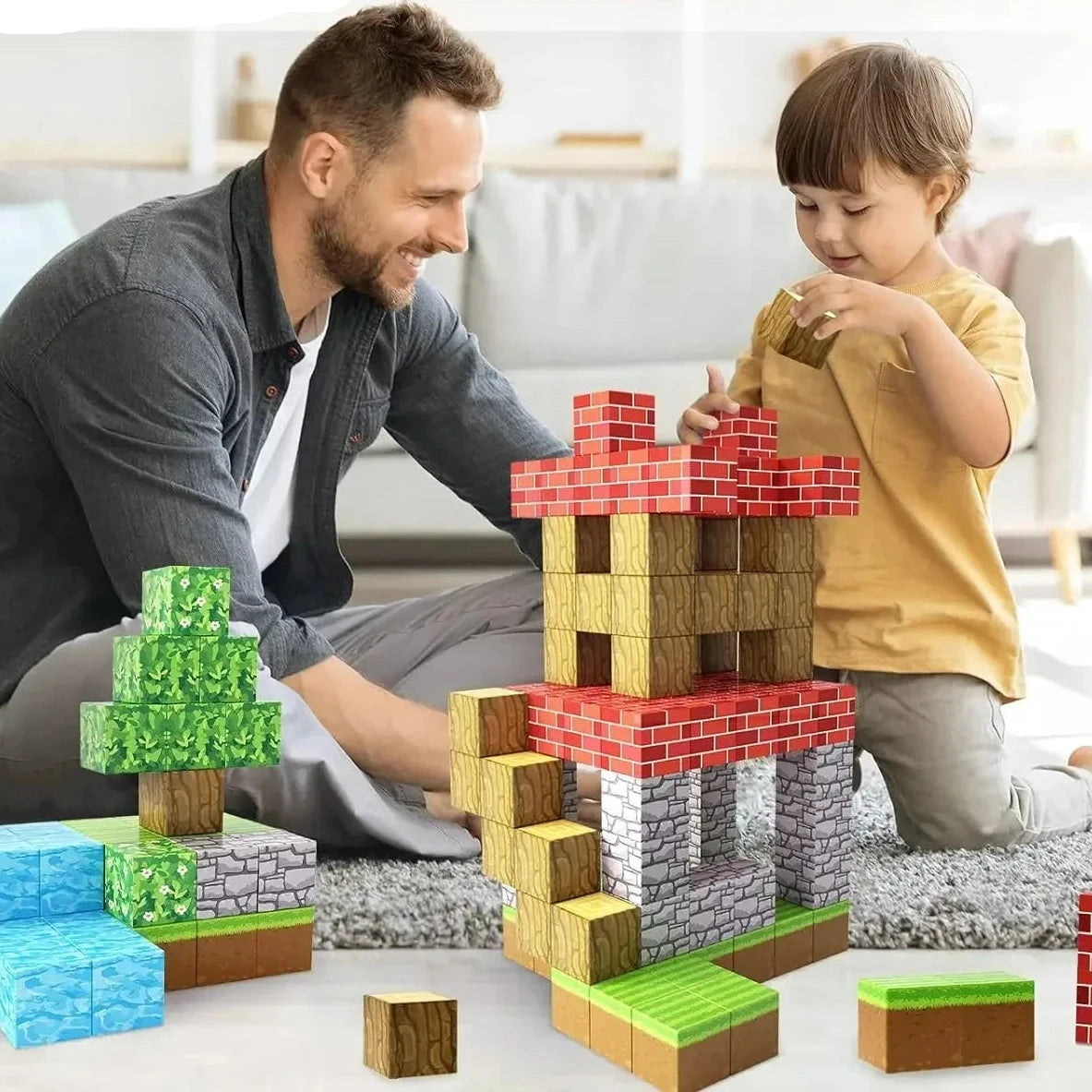 Magnetic Kids Blocks