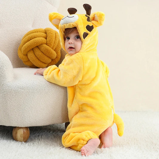 Macacão Infantil Girafa de 2 a 36 Meses - Criatividade Materna