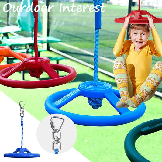 Roda Suspensa de Equilíbrio - Brinquedo Esportivo Infantil de 3 a 12 anos - Criatividade Materna