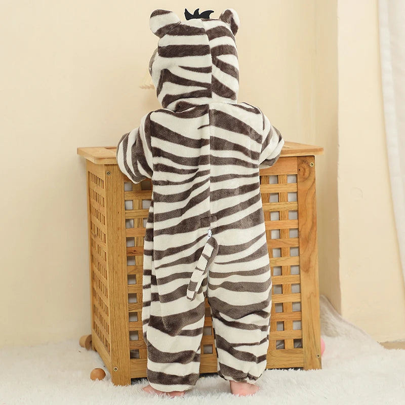 Macacão Infantil Zebra de 2 a 36 Meses - Criatividade Materna