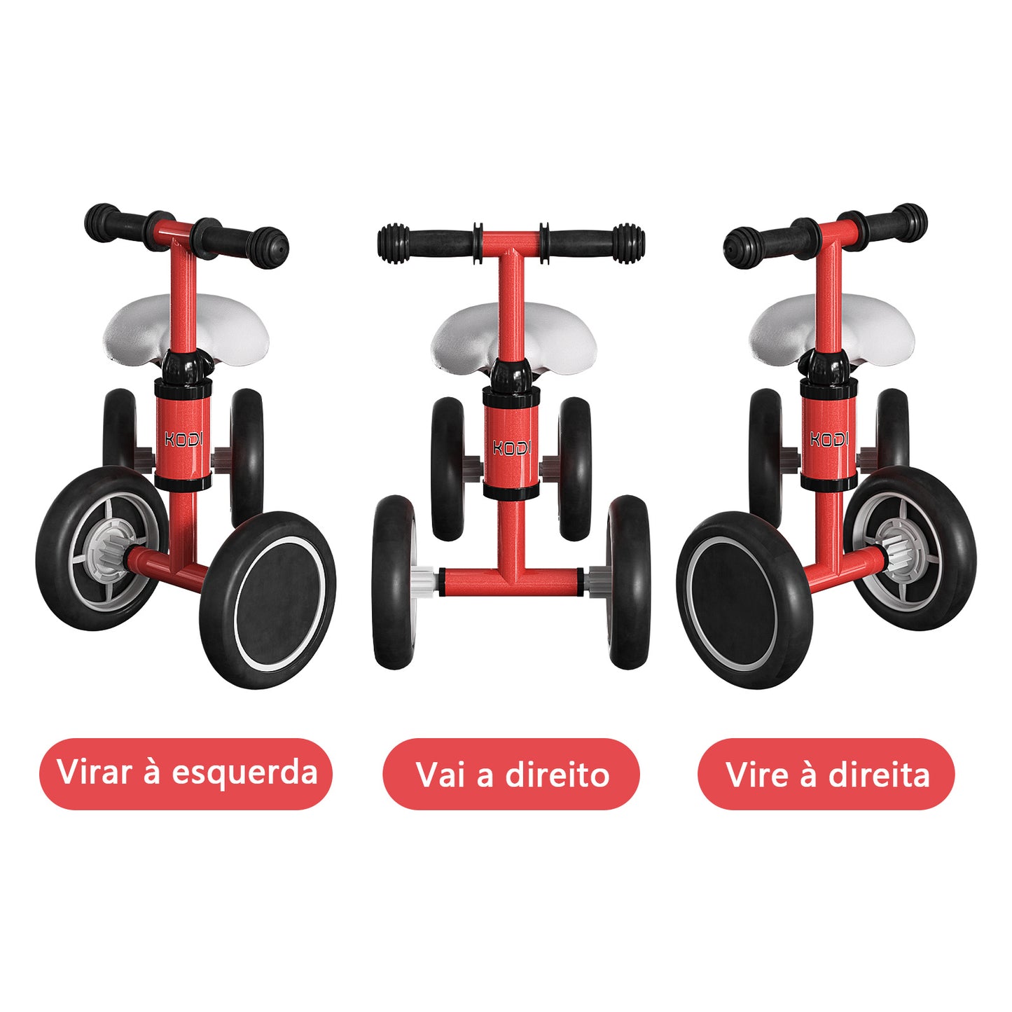 Bicicleta de Equilíbrio Infantil Sem Pedais | Desenvolvimento do Equilíbrio e Coordenação