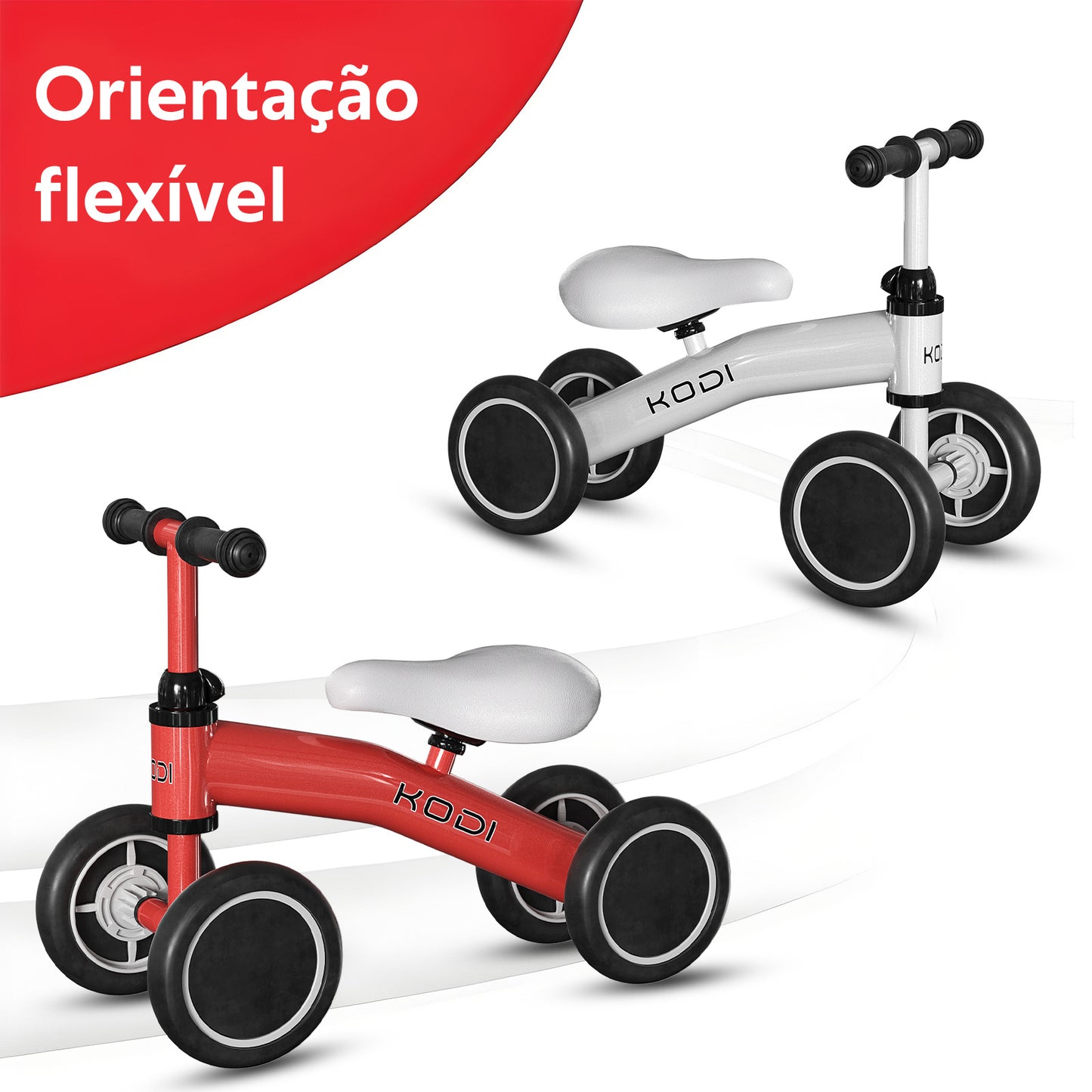 Bicicleta de Equilíbrio Infantil Sem Pedais | Desenvolvimento do Equilíbrio e Coordenação