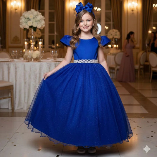 Vestido Princesa Heloísa Luxo tamanho 4 a 12