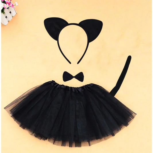 Fantasia Gatinha de 2 a 10 Anos