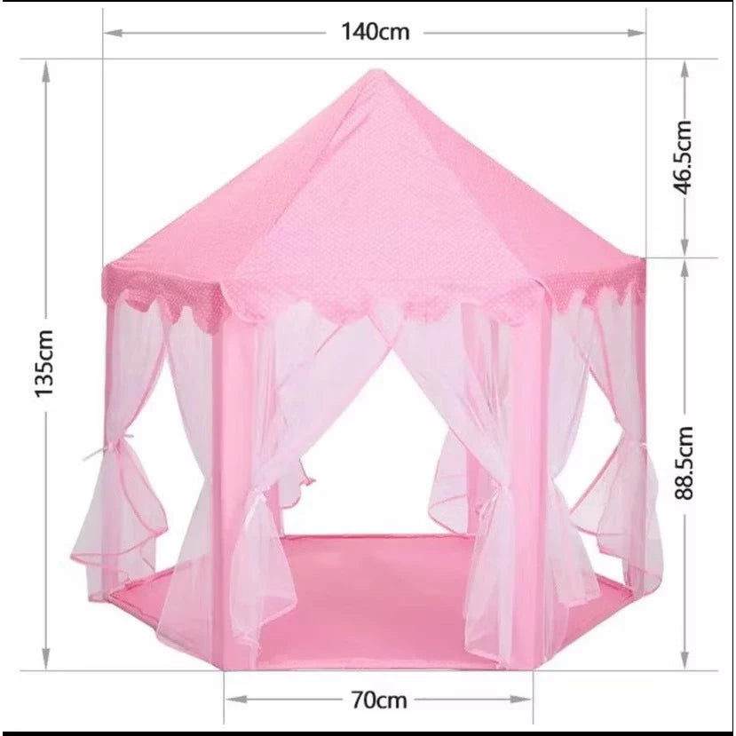 Tenda Infantil Casinha Dobrável - Cabana de Brincar para Meninos e Meninas