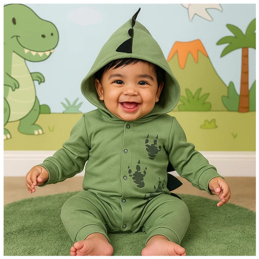 Macacão Bebê Dinossauro 0 a 12 meses