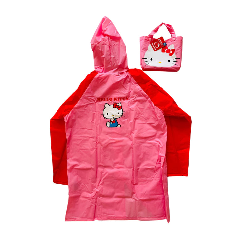 Hello Kitty: Capa de Chuva Juvenil com Capuz - Proteção e Estilo