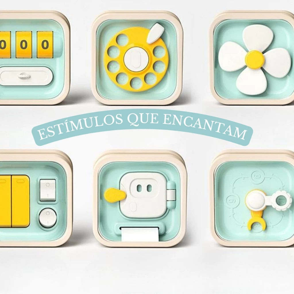 Montessori Interactive Sensory Board for Babies